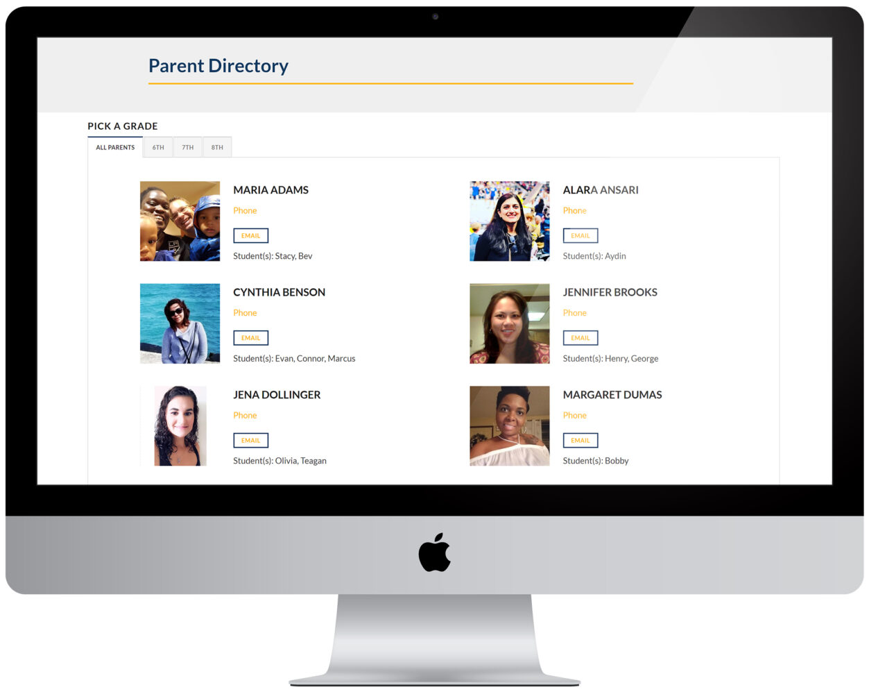 Connect parents with the online parent directory